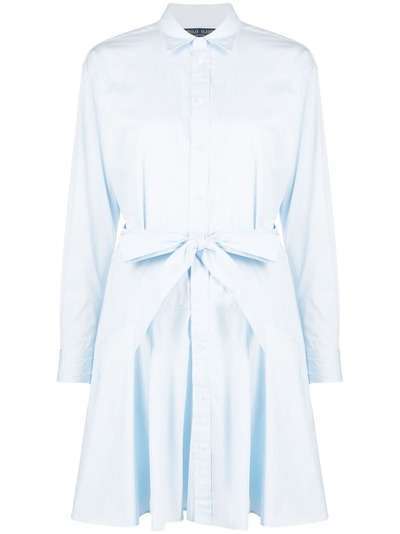 Polo Ralph Lauren платье-рубашка с завязками