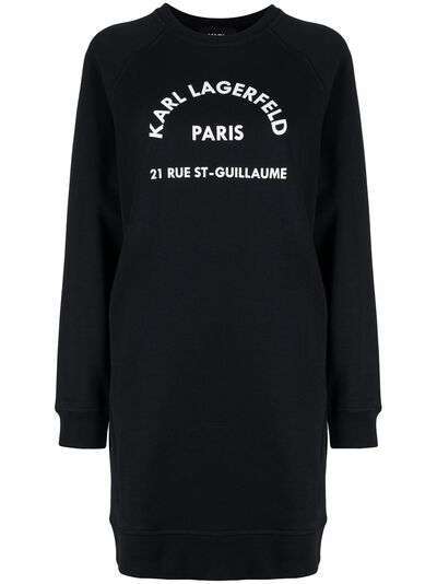 Karl Lagerfeld платье-свитер Rue St Guillaume