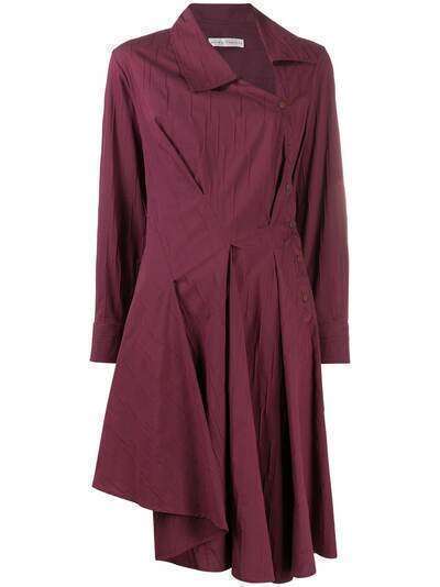 Palmer//Harding платье-рубашка Enata асимметричного кроя