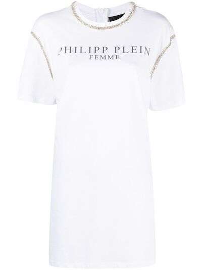 Philipp Plein платье-футболка Iconic Plein