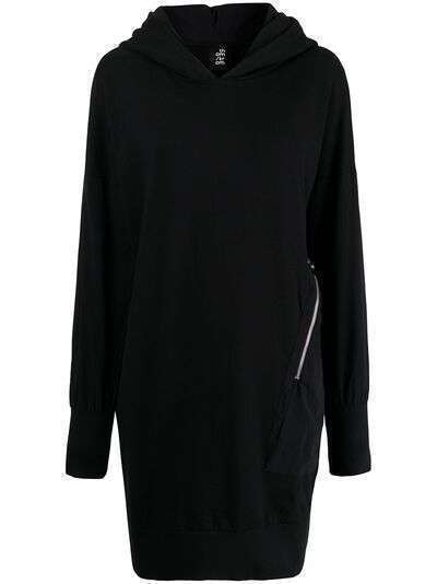 Thom Krom zip-detail hooded jumper dress