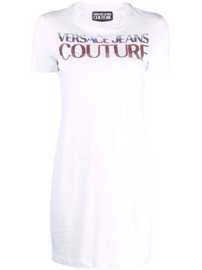 Versace Jeans Couture платье-футболка с пайетками