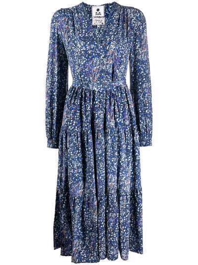 An An Londree платье миди с цветочным принтом