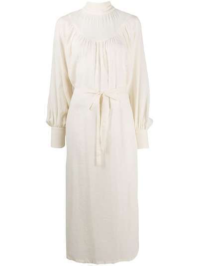 Ann Demeulemeester платье-блузка с поясом