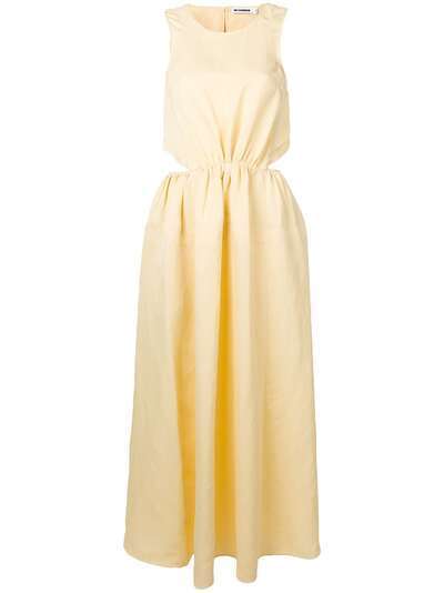 Jil Sander платье макси с вырезами