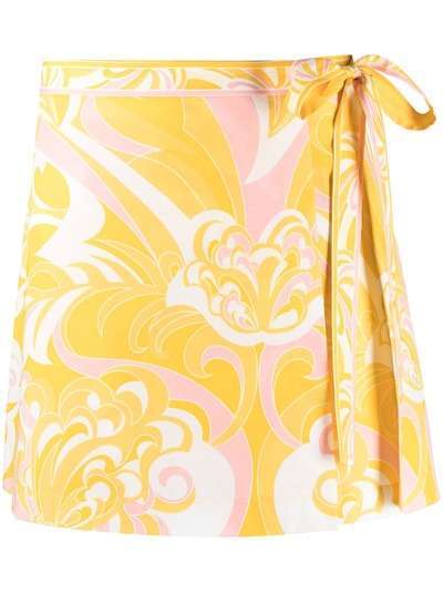 Emilio Pucci пляжная юбка с принтом Albizia