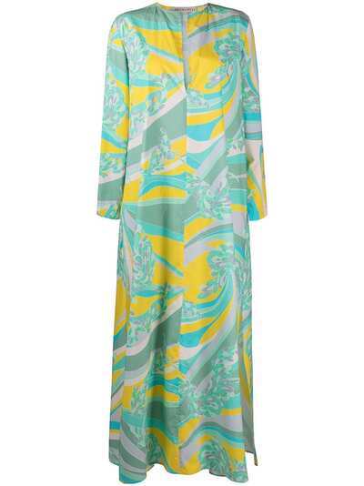 Emilio Pucci пляжное платье с абстрактным принтом