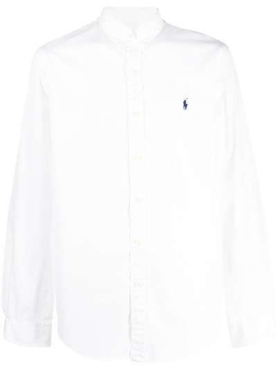 Polo Ralph Lauren рубашка с нашивкой-логотипом