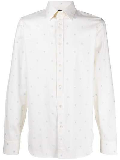 Gucci рубашка на пуговицах с логотипом