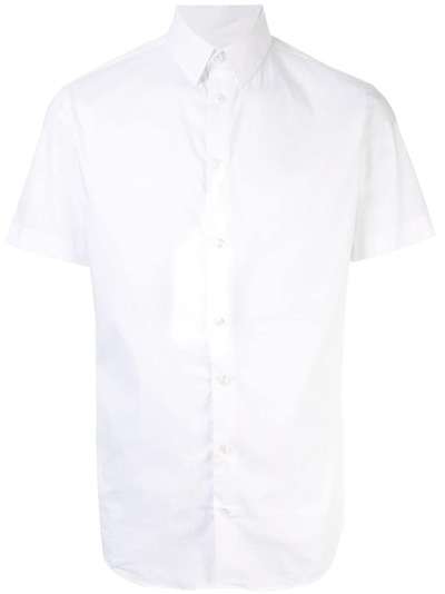 Giorgio Armani базовая однотонная рубашка
