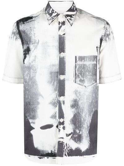 Alexander McQueen рубашка с принтом X-Ray