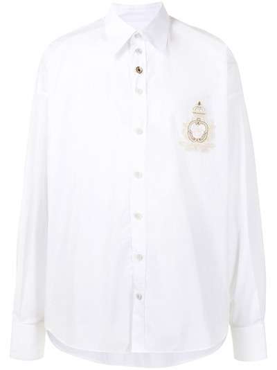 Dolce & Gabbana рубашка с вышивкой