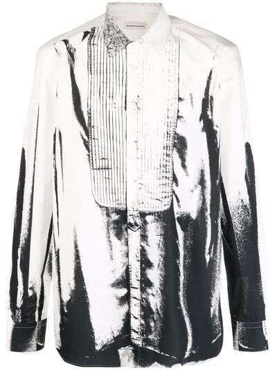 Alexander McQueen рубашка с принтом X-Ray