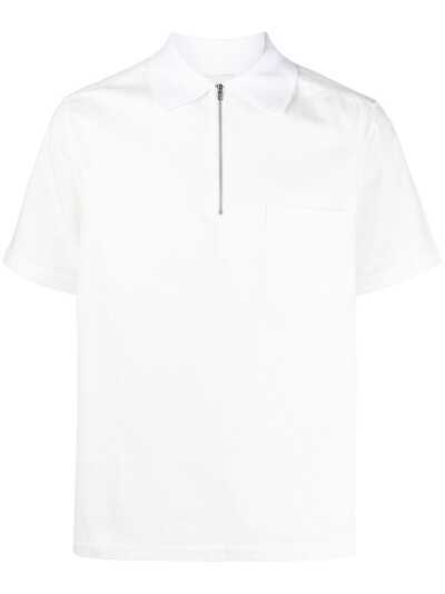 Anglozine рубашка на молнии с короткими рукавами