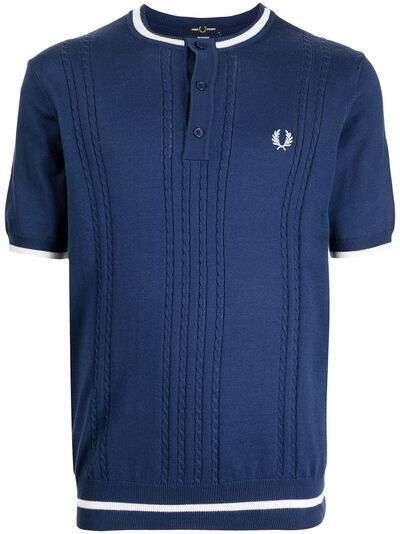 FRED PERRY трикотажная рубашка хенли