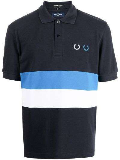 Comme Des Garçons Homme Deux рубашка поло из коллаборации с Fred Perry