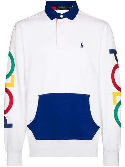 Polo Ralph Lauren рубашка поло с длинными рукавами и логотипом