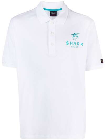Paul & Shark рубашка поло с графичным принтом