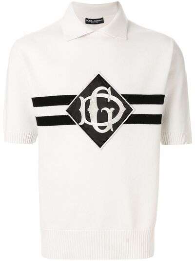Dolce & Gabbana кашемировая рубашка-поло