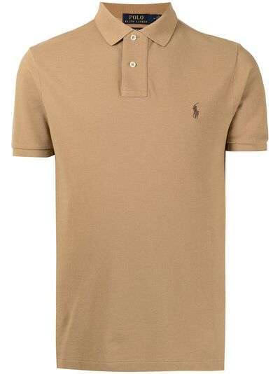 Polo Ralph Lauren рубашка поло с нашивкой-логотипом