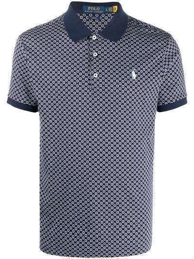 Polo Ralph Lauren рубашка поло с нашивкой-логотипом