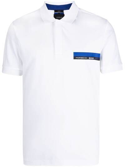 Boss Hugo Boss рубашка поло с логотипом из коллаборации с Porsche
