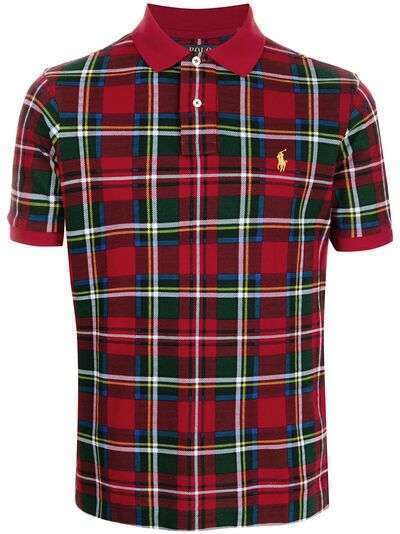 Polo Ralph Lauren рубашка поло Tartan Mesh