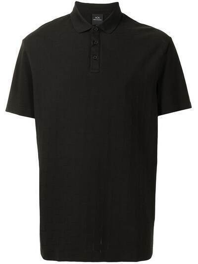 Armani Exchange рубашка поло с короткими рукавами