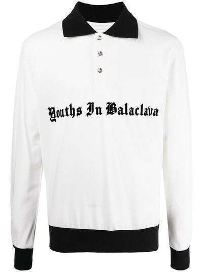 Youths In Balaclava рубашка поло с логотипом