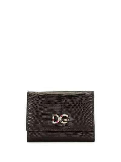 Dolce & Gabbana кошелек French с клапаном и логотипом