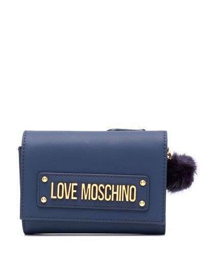 Love Moschino кошелек с помпоном