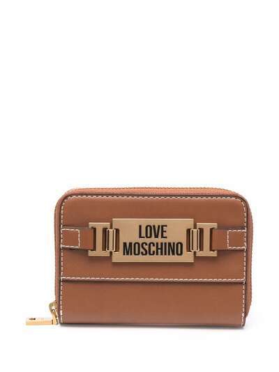 Love Moschino кошелек с круговой молнией и логотипом