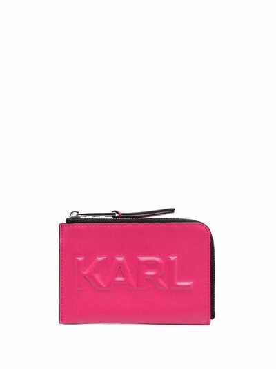 Karl Lagerfeld картхолдер K/Karl Seven с тиснением