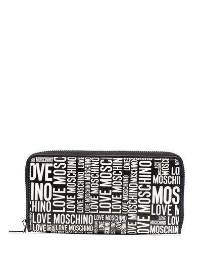 Love Moschino кошелек на молнии с логотипом