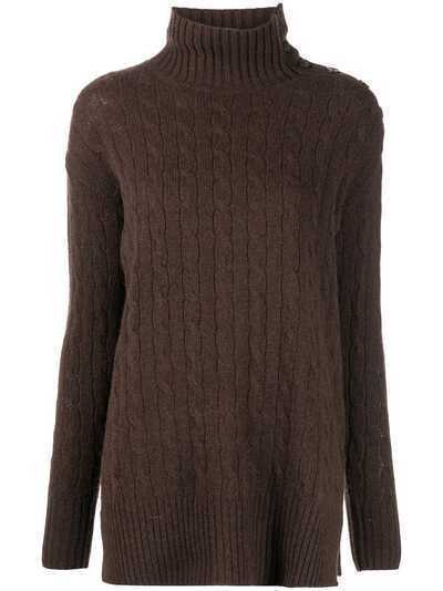 Polo Ralph Lauren cable-knit roll neck jumper