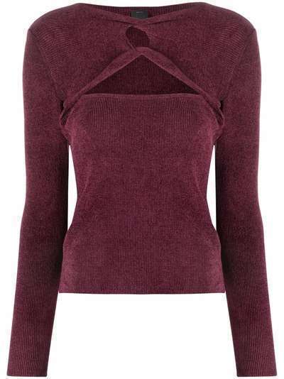 Pinko cut-out detailed jumper