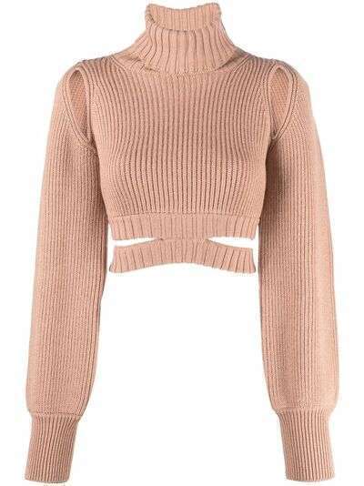 ADAMO ribbed-knit roll-neck jumper