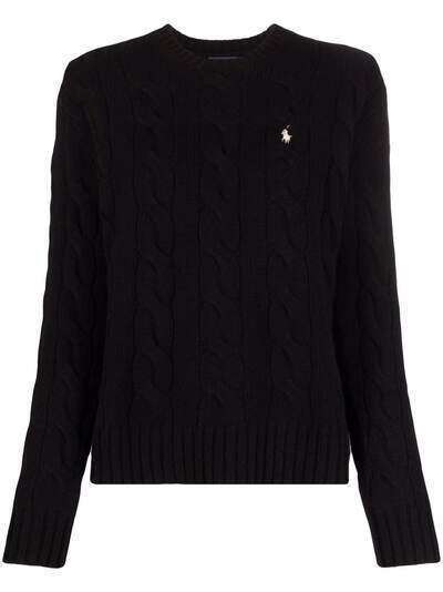 Polo Ralph Lauren Polo Pony cable-knit jumper