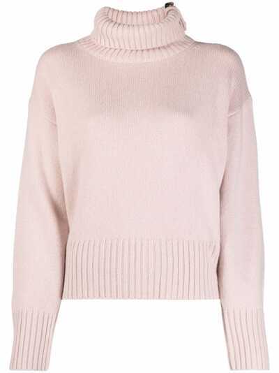 Allude roll-neck jumper