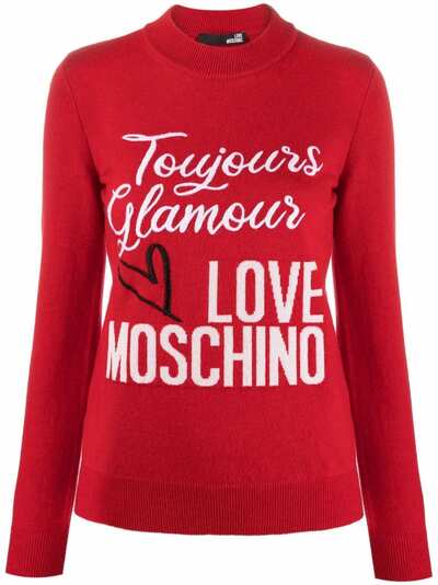 Love Moschino джемпер с логотипом