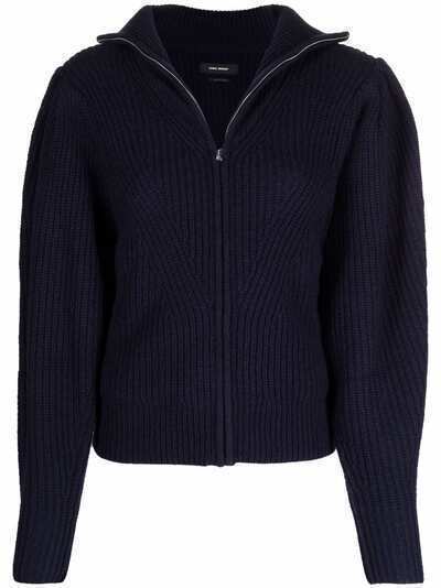 Isabel Marant zip-up knitted top