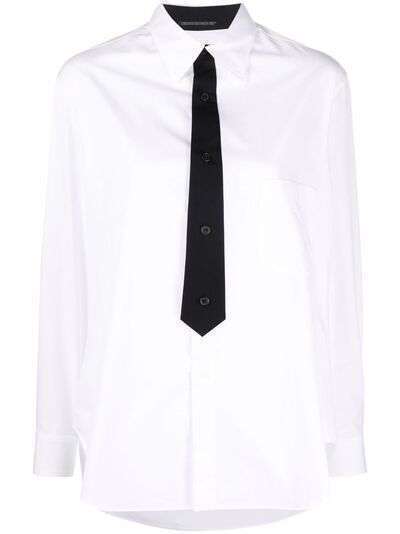 Yohji Yamamoto рубашка с завязками