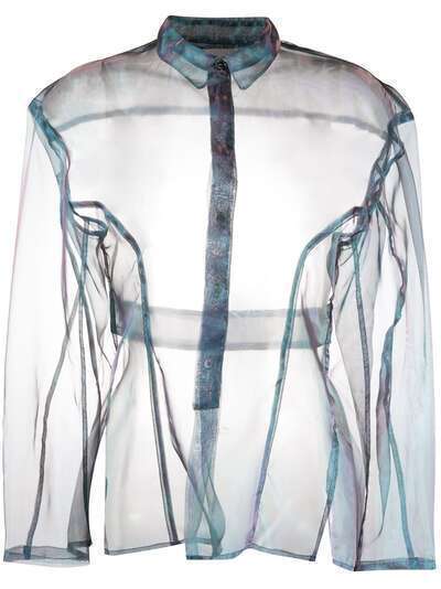 AMBUSH переливчатая рубашка из органзы