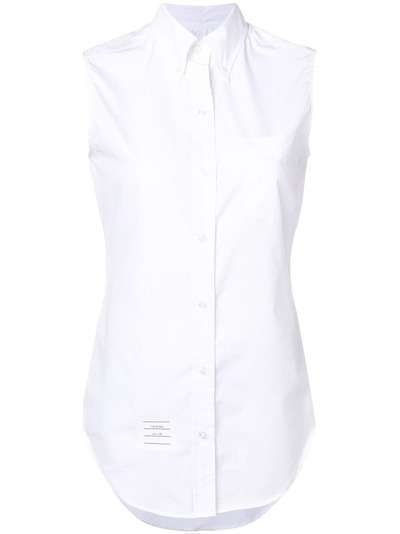 Thom Browne sleeveless button-down shirt