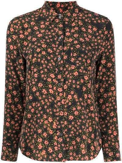 Equipment Lemma floral-print silk shirt