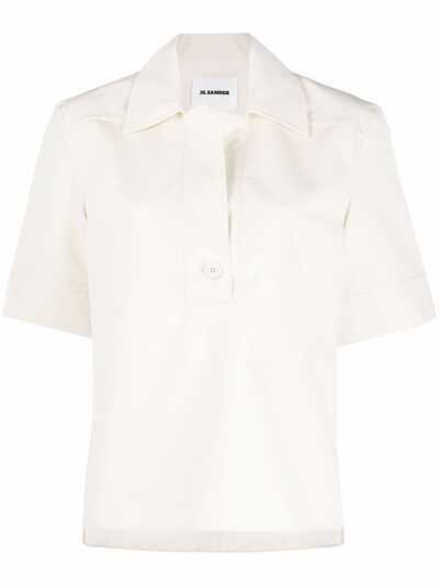 Jil Sander рубашка поло с короткими рукавами