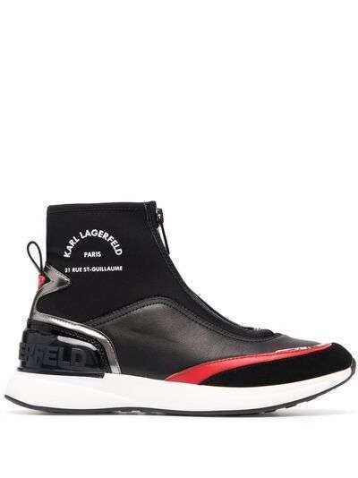 Karl Lagerfeld кроссовки на молнии