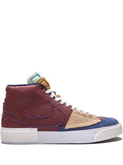 Nike кеды SB Blazer Mid Edge Team Red