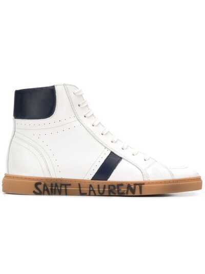 Saint Laurent высокие кроссовки 'Joe'