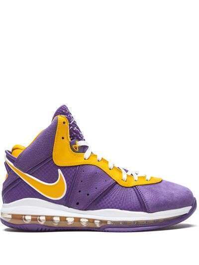 Nike кроссовки Lebron 8 Lakers